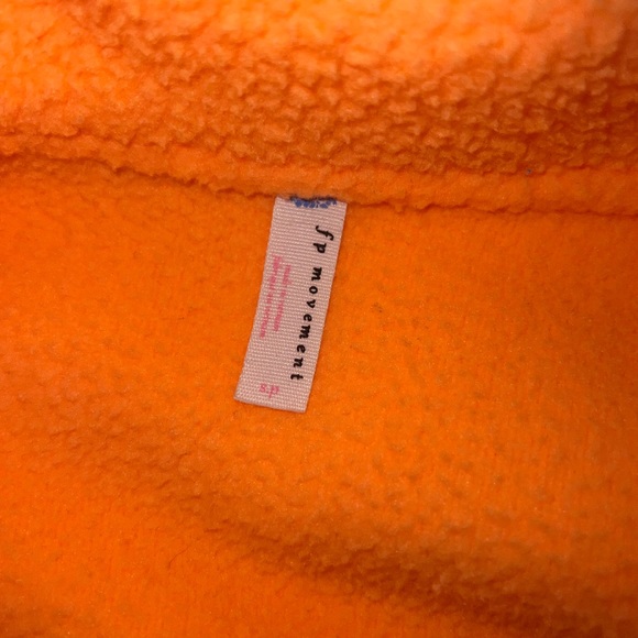 FP Movement by Free People Orange Fleece Jacket - Picture 5 of 6